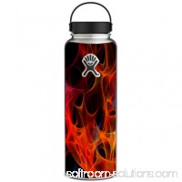 Skin Decal For Hydro Flask 40 Oz Wide Mouth / Orange Fire   